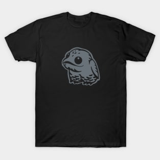 Urutau, cute and weird bird. Stylized art for Common potoo lovers T-Shirt